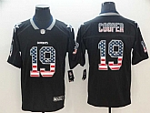 Nike Cowboys 19 Amari Cooper Black USA Flag Fashion Limited Jersey,baseball caps,new era cap wholesale,wholesale hats